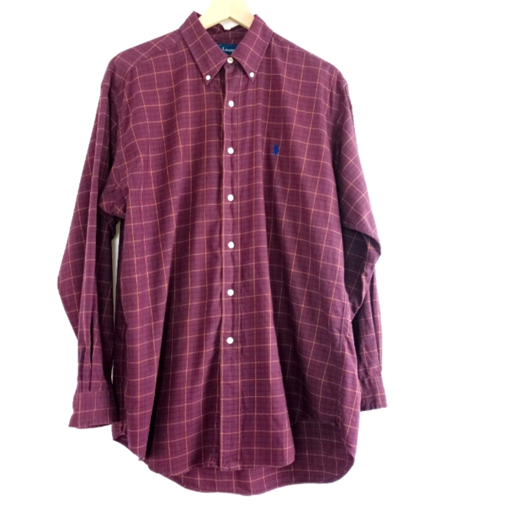 Ralph Lauren Plaid Button Down Shirt